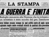L'8 settembre 1943 Badoglio annuncia l'armistizio