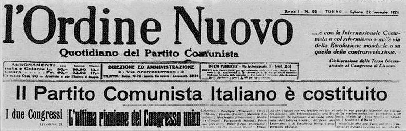 Cent’anni fa nasceva il Partito Comunista