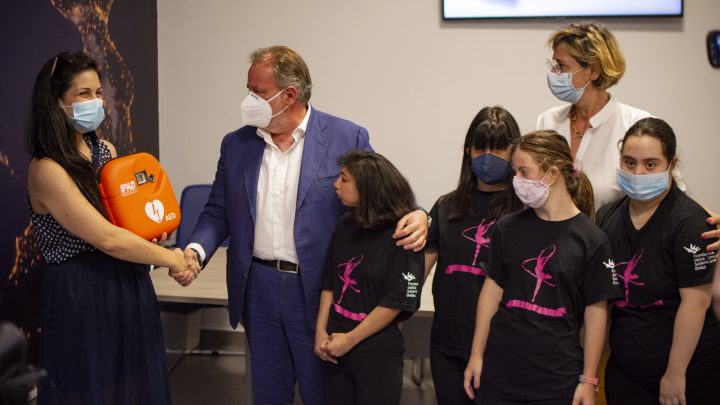 La Fondazione Picentia dona un defibrillatore all’Asd Popilia